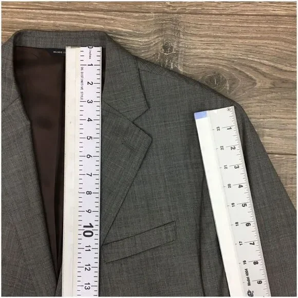 BANANA REPUBLIC Mens Blazer Sport Coat‎ Casual Jacket Size 44R Modern Wool Suit
